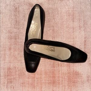 Salvatore Ferragamo Women's Black Heels